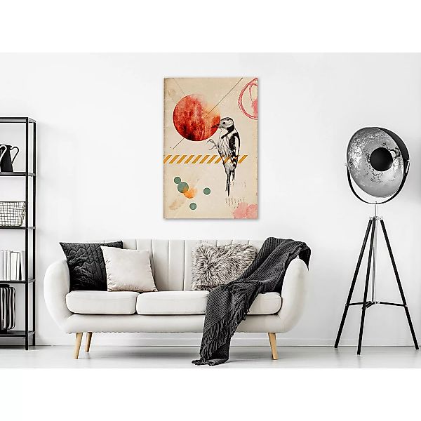artgeist Wandbild Bird Mail (1 Part) Vertical mehrfarbig Gr. 40 x 60 günstig online kaufen