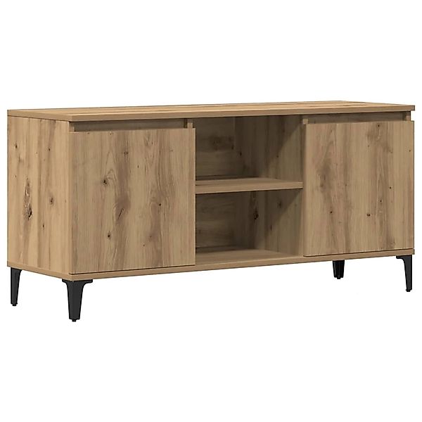 vidaXL TV-Schrank Artisan-Eiche 102x35x50 cm Holzwerkstoff 856431 günstig online kaufen