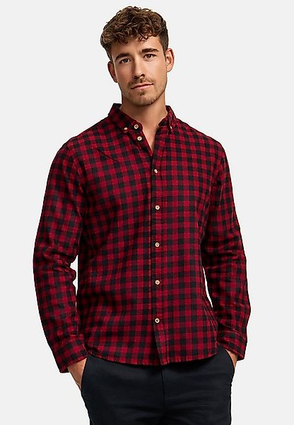 Kronstadt Langarmhemd Herren KSJohan Check Herrenhemd Langarm günstig online kaufen