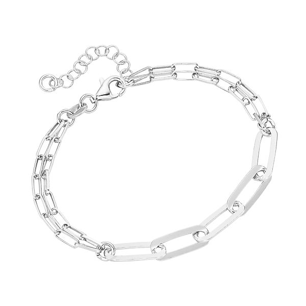 Smart Jewel Armband "längliche ovale Glieder, Silber 925" günstig online kaufen