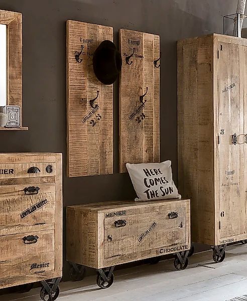 SIT Garderoben-Set "Rustic" 3 tlg. günstig online kaufen