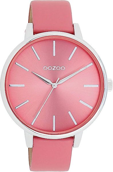 OOZOO Quarzuhr C11295, Armbanduhr, Damenuhr, Lederarmband günstig online kaufen