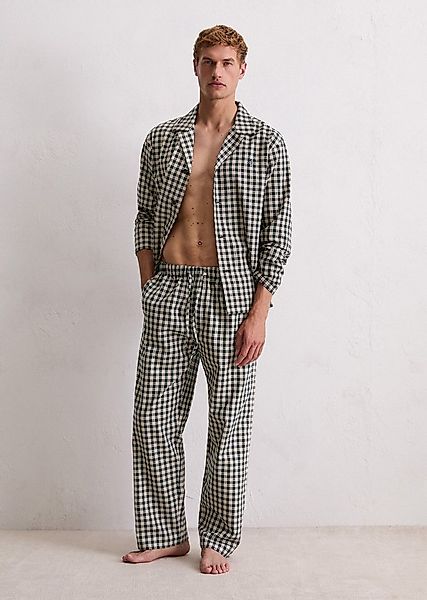 Marc O'Polo Pyjamahose Cozy Flannel mit Gummizug und Bindeband, Cotton, ger günstig online kaufen