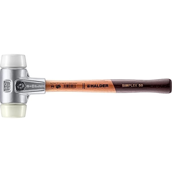 Halder Simplex Schonhammer Ø 50 mm Superplastik   Nylon mit Aluminiumgehäus günstig online kaufen