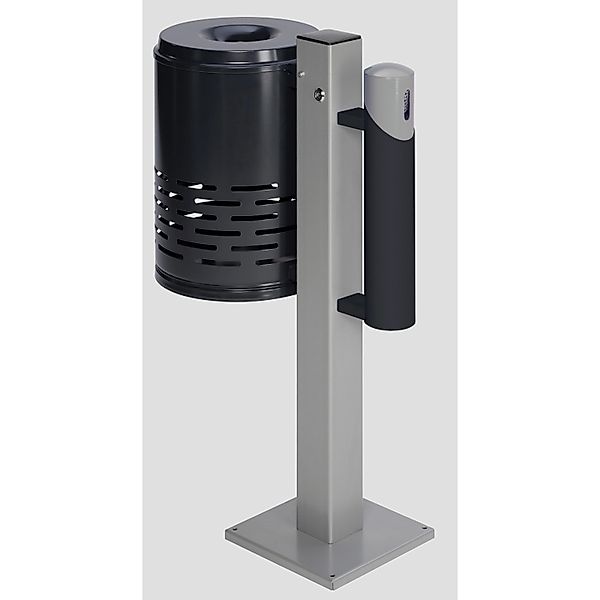 PROREGAL Kombiascher Mit Standfuß Bodenplatte HxBxT 101 x 36 x 36 cm Verzin günstig online kaufen