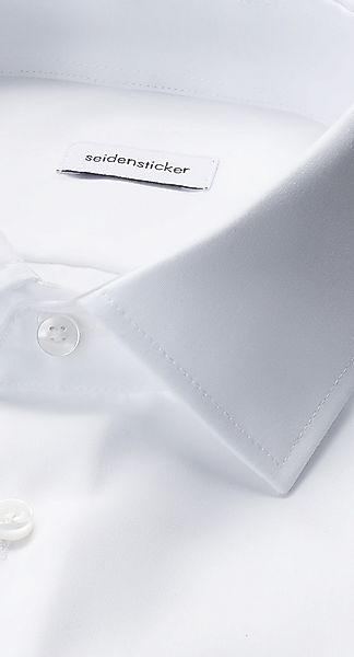 seidensticker Businesshemd "Schwarze Rose", Slim 1/2 Kentkragen Uni günstig online kaufen