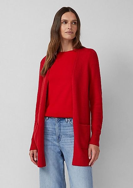 s.Oliver Cardigan Strickjacke Weiche Strickjacke mit aufgesetzten Taschen günstig online kaufen