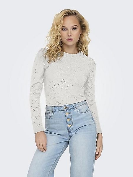 ONLY Langarmshirt ONLSMILLA L/S O-NECK PUFF TOP JRS günstig online kaufen