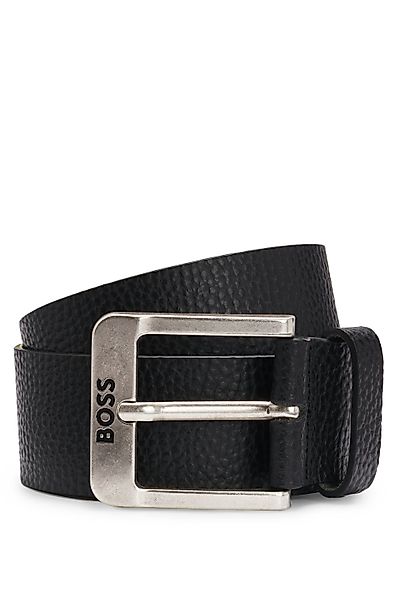 BOSS Ledergürtel Jemio-Gr_Sz40 mit Logoprägung günstig online kaufen
