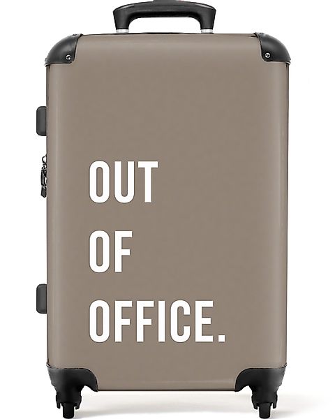 NoBoringSuitcases.com© Hartschalen-Trolley Zitate - Nicht im günstig online kaufen