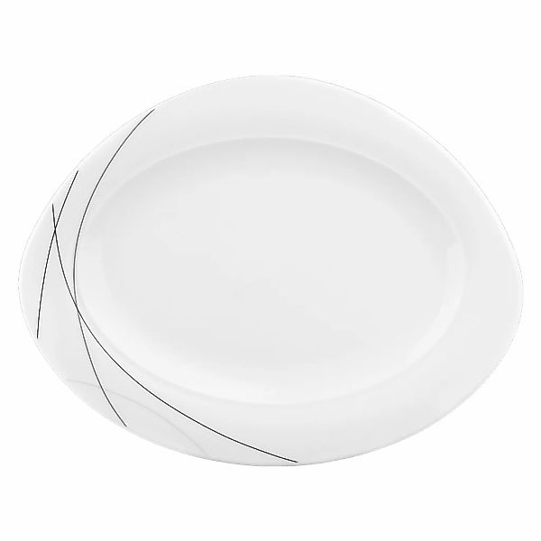 Seltmann Weiden Servierplatte "Servierplatte Trio Highline 31 x 24 cm weiß- günstig online kaufen