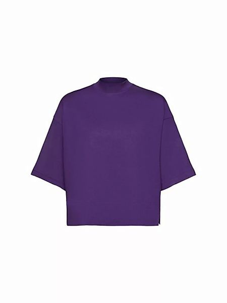 edc by Esprit T-Shirt Kurzärmliges Shirt mit Stehkragen (1-tlg) günstig online kaufen