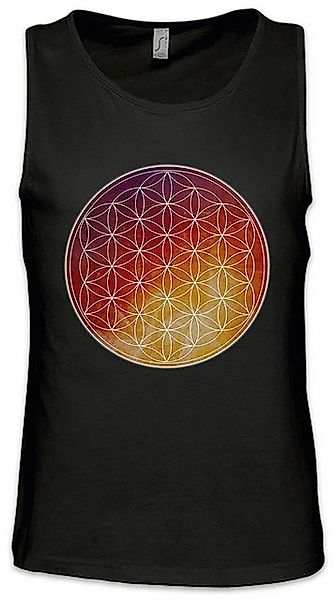 Urban Backwoods Tanktop Lifeflower Logo Ärmelloses T-Shirt Blume Des Lebens günstig online kaufen