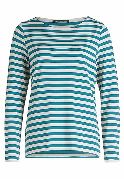 Betty Barclay Kurzarmshirt "Betty Barclay Ringelshirt mit U-Boot-Ausschnitt günstig online kaufen