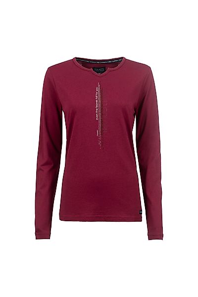 Soquesto Langarmshirt OlwenSOQ merlot günstig online kaufen