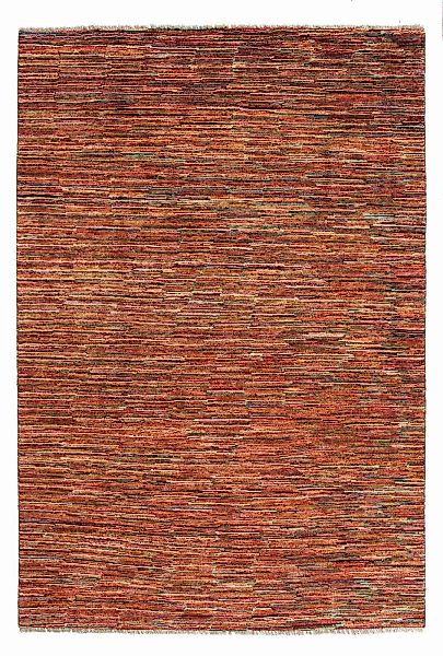 morgenland Wollteppich »Streifen Multicolore 282 x 189 cm«, rechteckig, Han günstig online kaufen