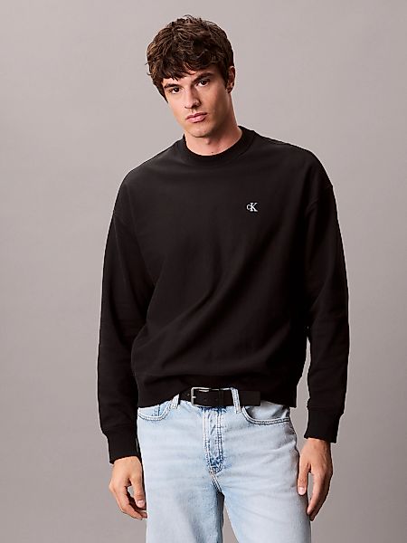 Calvin Klein Jeans Sweatshirt "PRMM TRRY MNGRM CN S", Mit Rundhalsausschnit günstig online kaufen