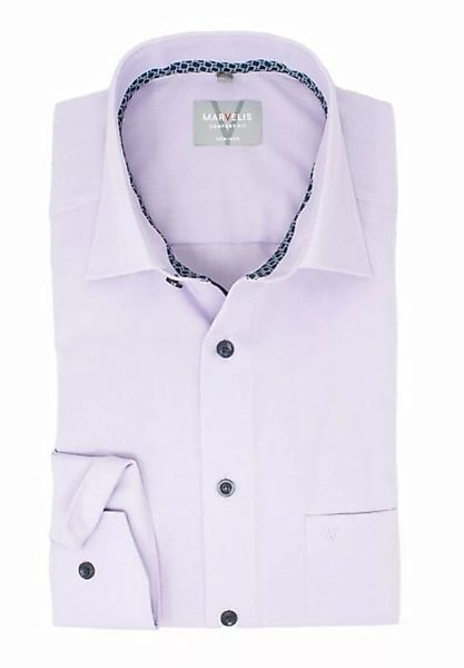 MARVELIS Businesshemd Businesshemd - Comfort Fit - Langarm - Einfarbig - Ma günstig online kaufen
