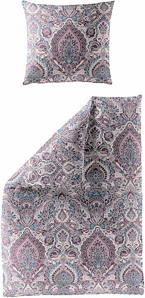BIERBAUM Bettwäsche "3846" 2 Stk. tlg. Biber, 100 % Baumwolle, pflegeleicht günstig online kaufen