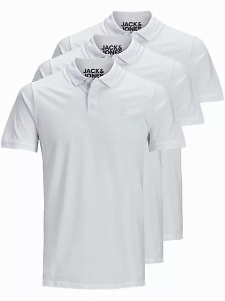 Jack & Jones Poloshirt Basic (3-tlg., 3er Pack) slimfit / figurbetont gesch günstig online kaufen