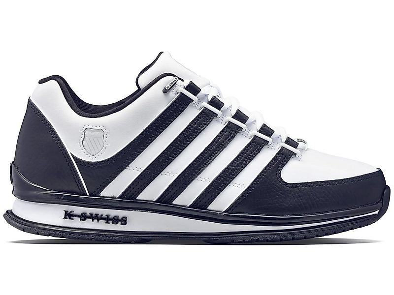 K-Swiss Rinzler #22 Leder weiss/weiss/schwarz Herren Sneaker günstig online kaufen