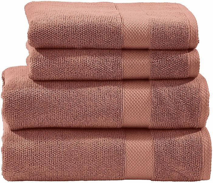 done. Handtuch Set "Deluxe 2 Gästetücher (30x50 cm), 2 Handtücher (50x100 c günstig online kaufen