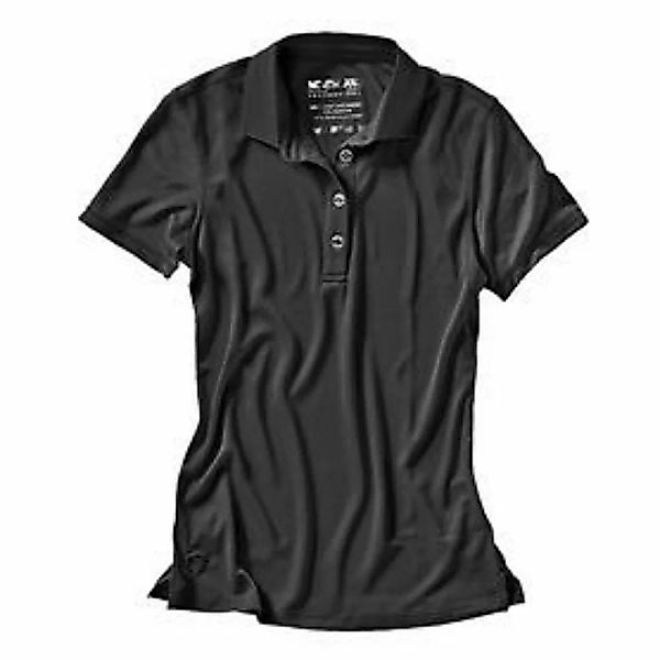 Damen-Poloshirt 'Cafe Base Rea Polo' anthrazit Gr.36 günstig online kaufen