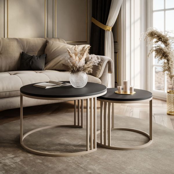 Lookway Couchtisch LORI 2in1 MATT, runder günstig online kaufen