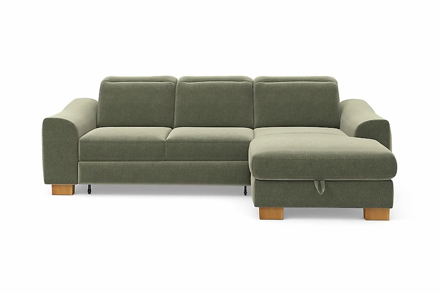 Home affaire Ecksofa »Dundee L-Form« wahlweise mit Kopfteilverstellung und günstig online kaufen