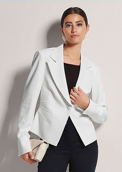 MADELEINE Kurzblazer Kurzer Jersey-Blazer mit Ziernähten günstig online kaufen