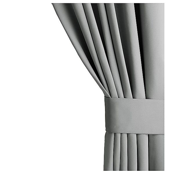 AmeliaHome Gardine Gardine Ösen Vorhang Ösenvorhang Einfarbig Verdunkelnd E günstig online kaufen