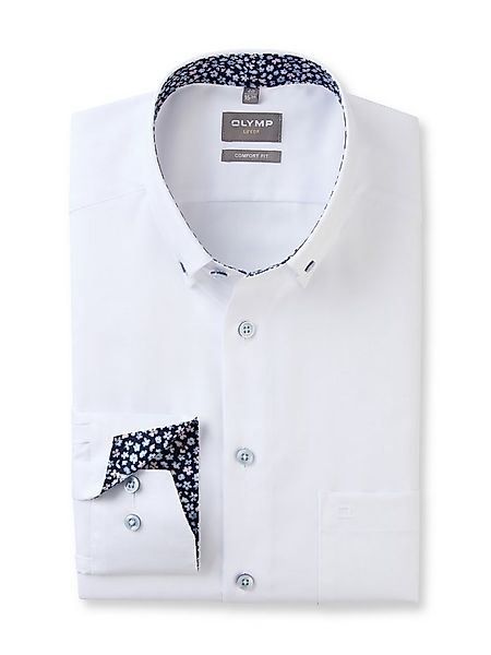 OLYMP Langarmhemd Luxor Businesshemd, comfort fit, Button-down-Kragen günstig online kaufen
