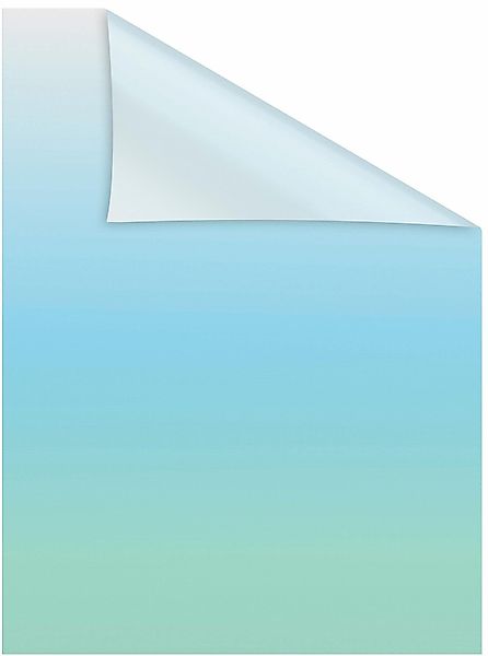 LICHTBLICK ORIGINAL Fensterfolie Ombre Petrol, blickdicht, günstig online kaufen