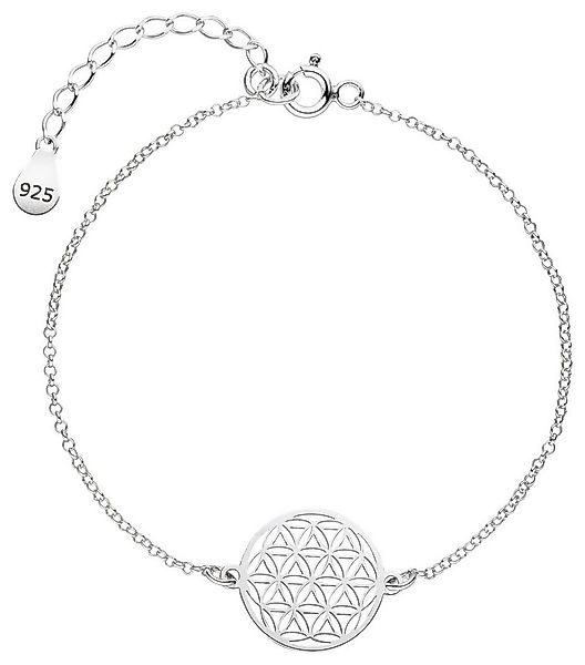 SCHOSCHON Armkette Armband Blume des Lebens 925 Silber Armkette Lebensblume günstig online kaufen