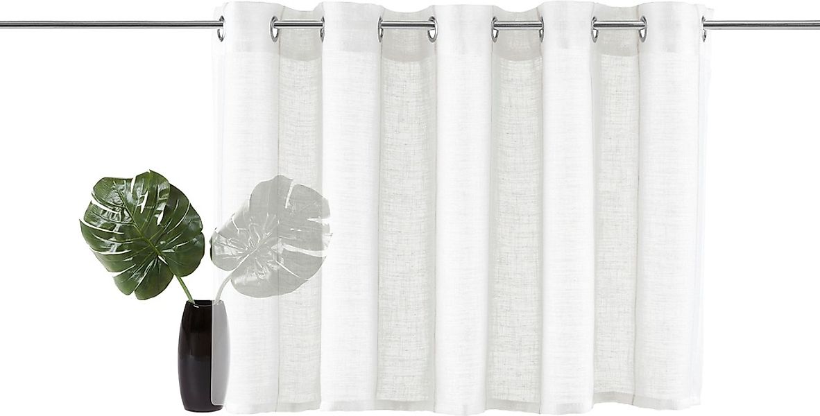 my home Scheibengardine Clea, Ösen (1 günstig online kaufen