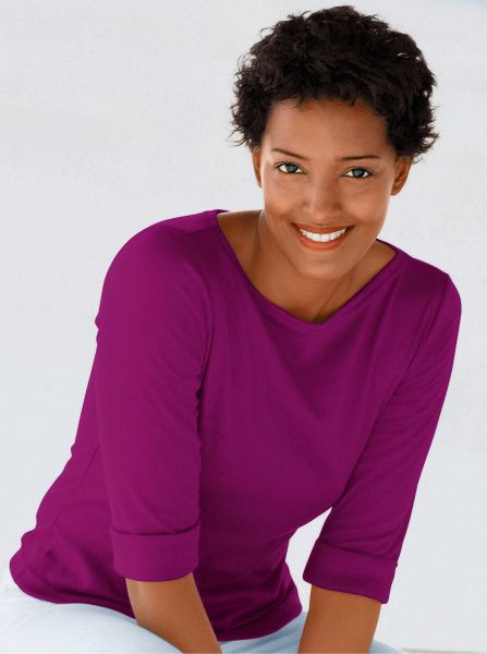 Classic Basics Rundhalsshirt "Shirt" 1 Stk. tlg. günstig online kaufen