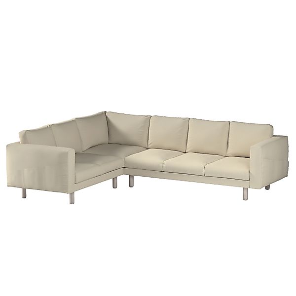 Bezug für Norsborg 5-Sitzer Ecksofa, ecru, Norsborg 5-Sitzer Ecksofabezug, günstig online kaufen