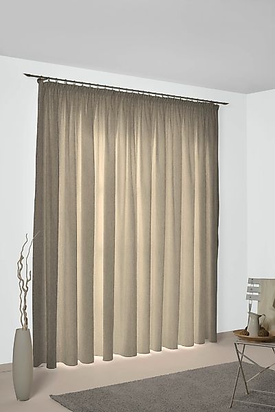 Wirth Vorhang "Torbole" Kräuselband 1 Stk. tlg. günstig online kaufen