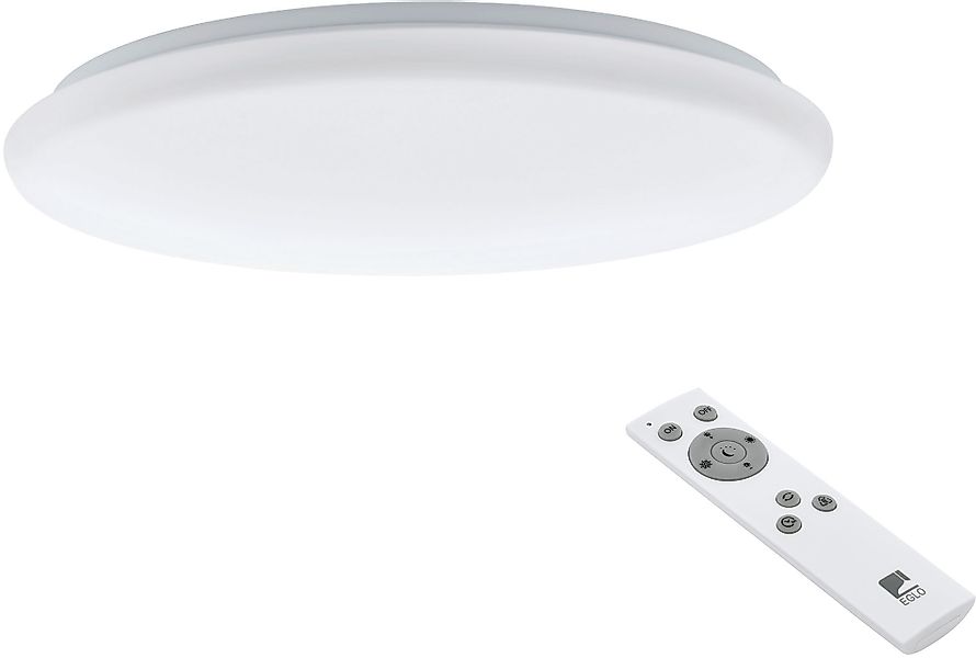 EGLO LED Deckenleuchte »GIRON«, 1 flammig, Leuchtmittel LED-Board   LED fes günstig online kaufen