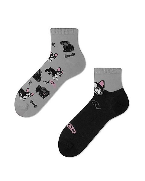Many Mornings Freizeitsocken Many Mornings Quarter Tiny Little Dogs (1 Paar günstig online kaufen