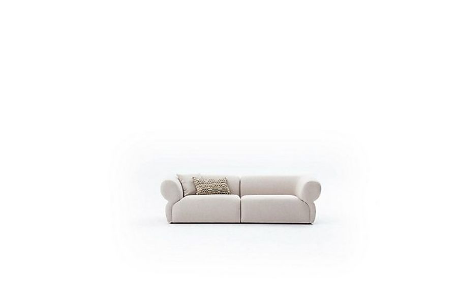 Xlmoebel Sofa Dreisitzer Beige Polstermöbel Sofa in modernem Design, Herges günstig online kaufen