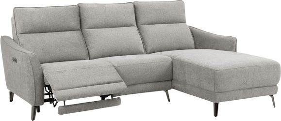 INOSIGN Ecksofa "TAYLER 3-Sitzer, L-Form (Breite 239cm), elektr. Relaxfunkt günstig online kaufen