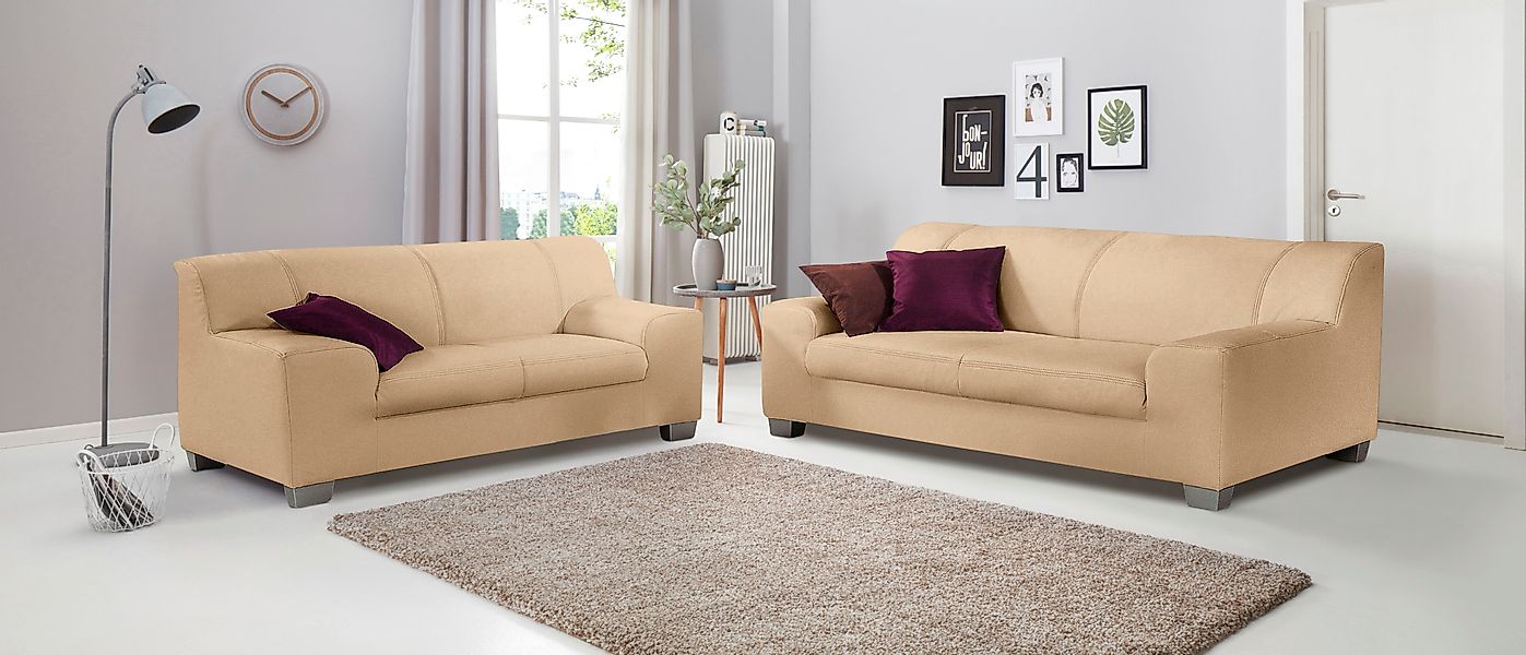 DOMO collection Polstergarnitur Amando, (Spar-Set), bestehend günstig online kaufen