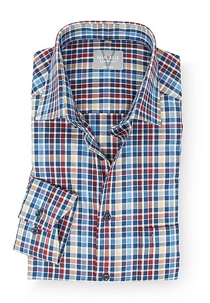 MARVELIS Businesshemd Comfort Fit bequeme Schnittführung günstig online kaufen