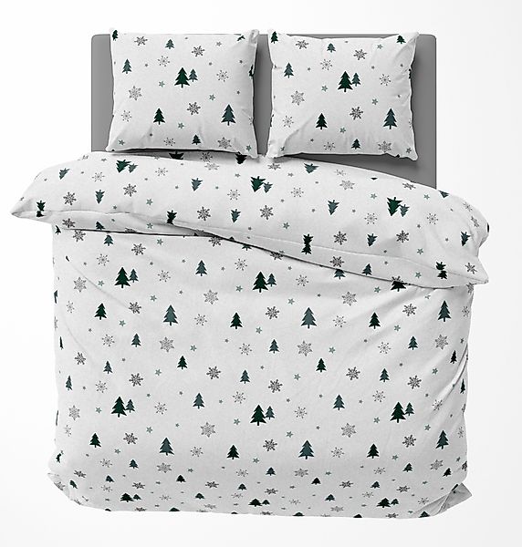 One Home Bettwäsche Tannenbaum, Fleece, 3 günstig online kaufen