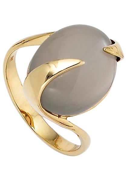 JOBO Goldring, 585 Gold mit Mondstein günstig online kaufen