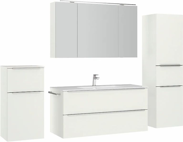 nobilia Badmöbel-Set "Levere" vormontiert, mit Soft-Close, 4 Stk. tlg. günstig online kaufen