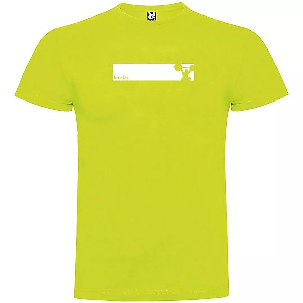 Kruskis Train Frame Kurzärmeliges T-shirt XL Light Green günstig online kaufen