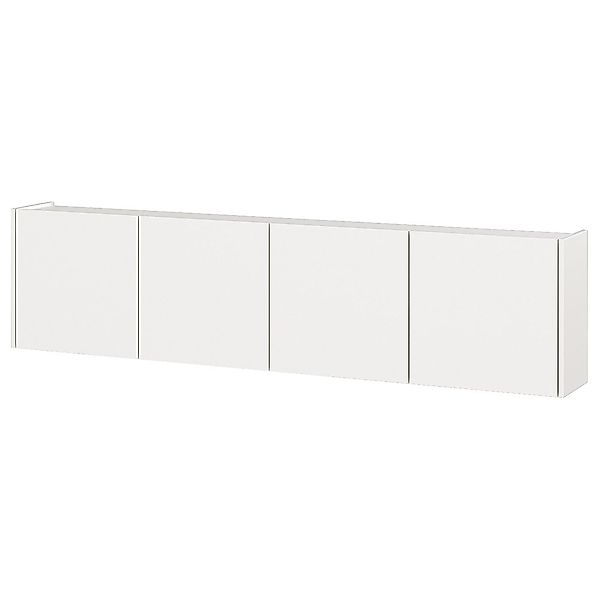 Lomadox Sideboard PAALI-01, in weiß, grifflos, günstig online kaufen