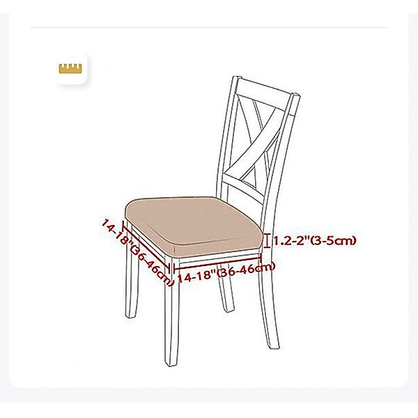 Minicloss Stuhlbezug Sitzflächenhusse Stuhlhussen, Esszimmerstuhl Sitzbezüg günstig online kaufen